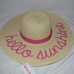 Hello Sunshine Beach Floppy Hat
